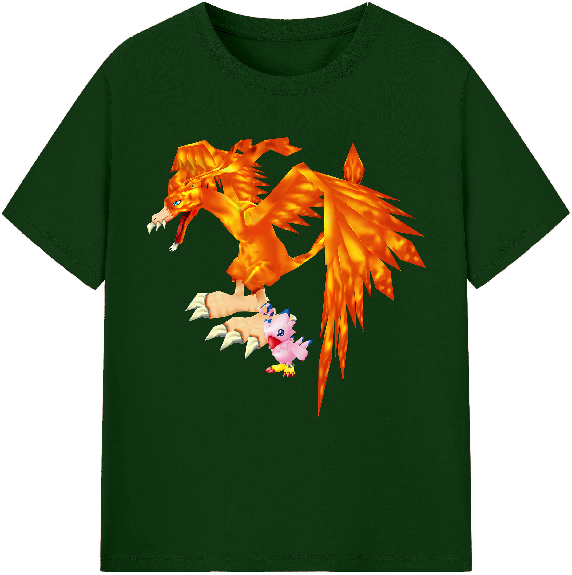 （画像用） Digimon デジタルモンスター/デジモン 綿100％半袖Tシャツ（フロントプリント）